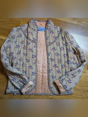 Cleveland Street Cottagecore Vintage Quilted Jacket